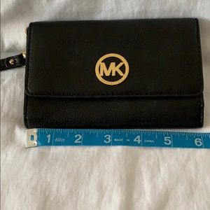 Michael Kors black phone/wallet